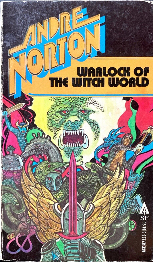 Warlock of the Witch World by Andre Norton 1978 Ace Paperback