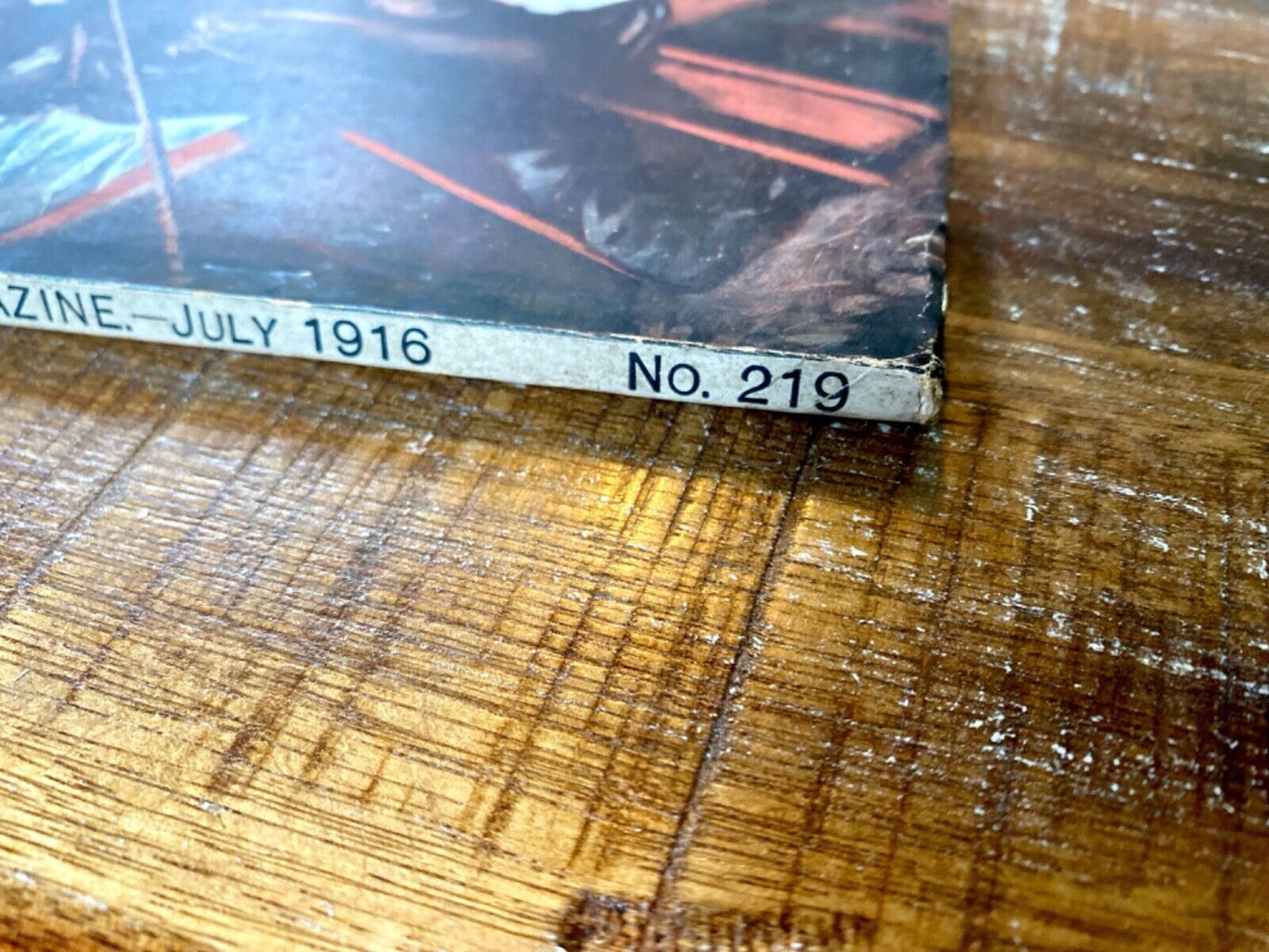The Wide World Magazine No. 219 Vol. 37 July 1916 London Pulp