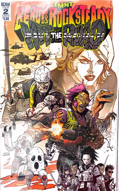 IDW Comics TMNT: Bebop & Rocksteady Hit the Road #1-5 2019 Complete Series