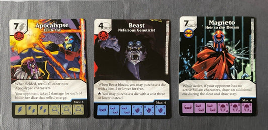 Wizkids Marvel Dice Masters X-Men Age of Apocalypse Promotional Set