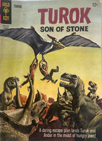 Gold Key Comics Turok: Son of Stone #49 Silver Age 1966