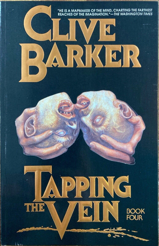 Tapping the Vein Book Four by Clive Barker 1990 Eclipse Paperback