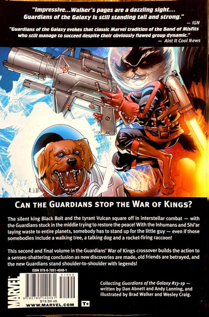 Marvel Comics Guardians of the Galaxy Volume 3: War of Kings Book 2 2010 TPB