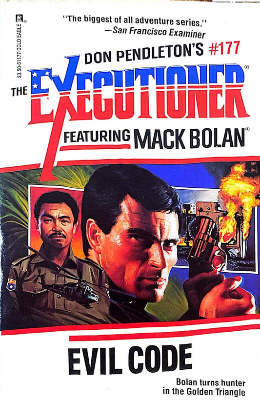 Don Pendleton's Mack Bolan: Evil Code Gold Eagle Paperback Executioner #177