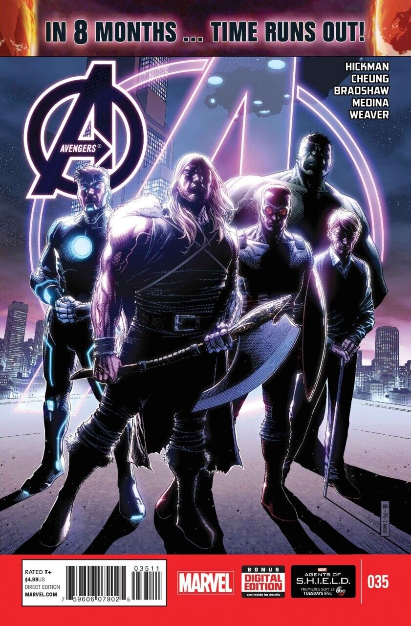 Marvel Comics Avengers #35 Modern Age 2014 1st Cover Sam Wilson Captain America