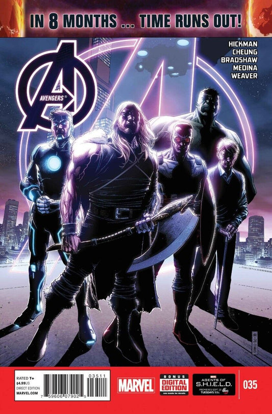 Marvel Comics Avengers #35 Modern Age 2014 1st Cover Sam Wilson Captain America