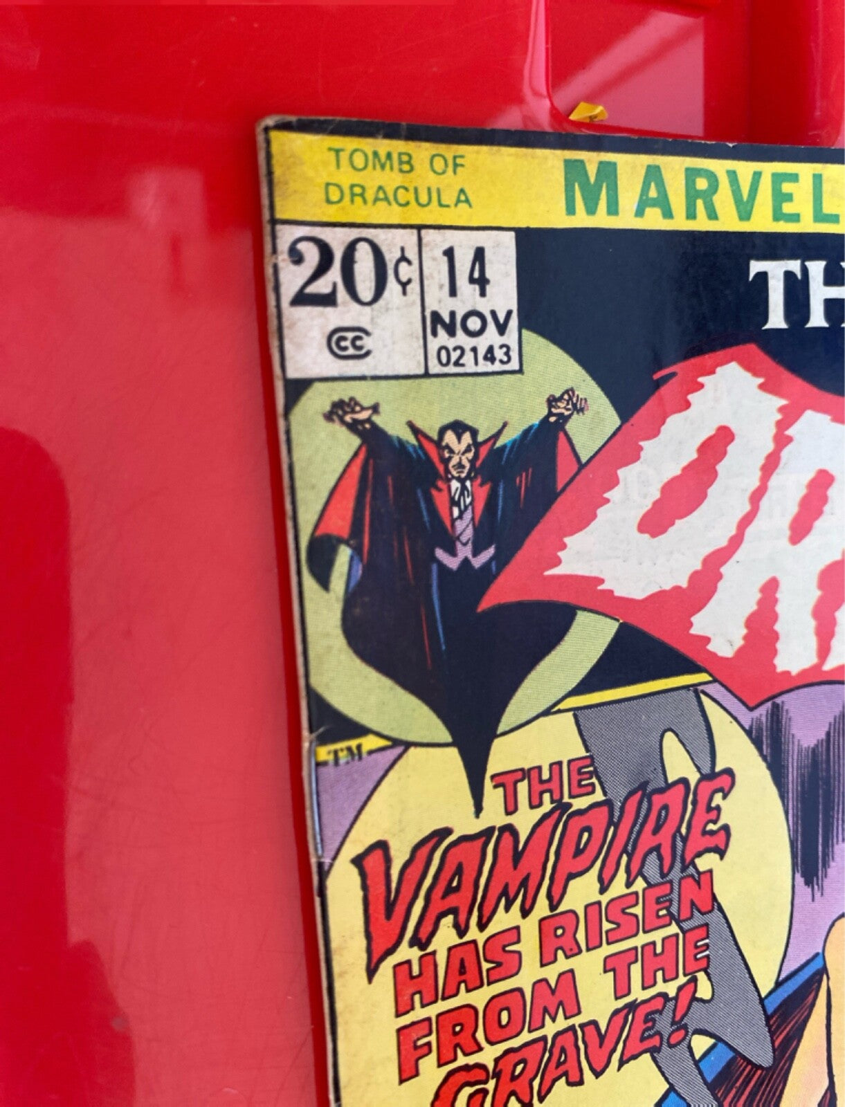 Marvel Comics Tomb of Dracula #14 Bronze Age 1973