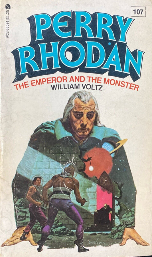 Perry Rhodan #107: The Emperor and the Monster by W. Voltz 1977 Ace Paperback