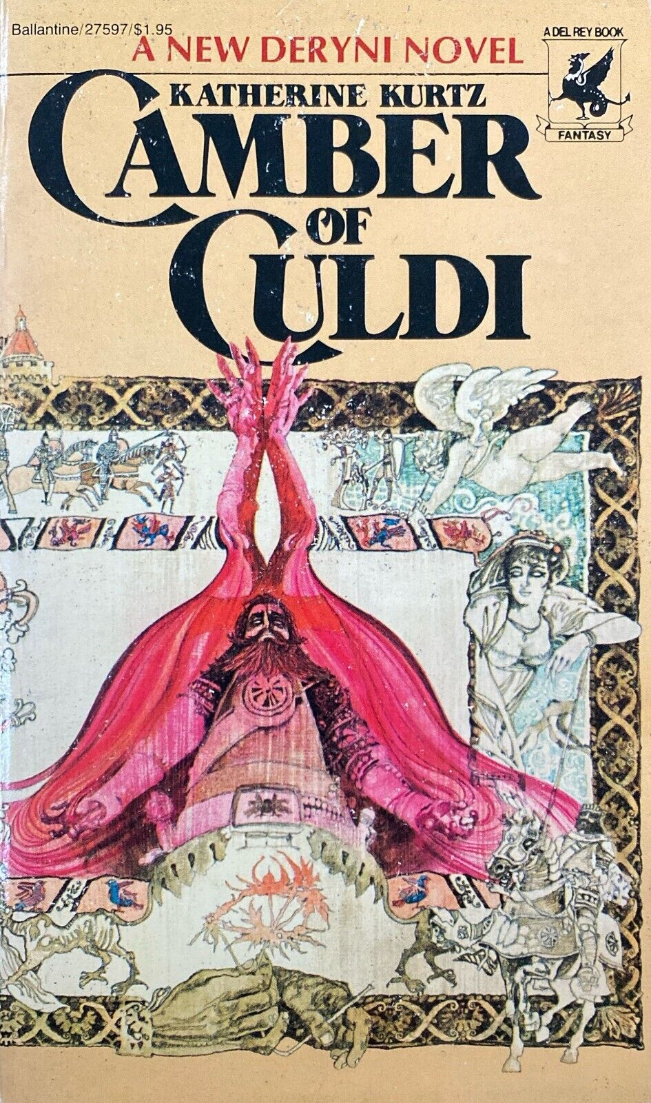 Camber of Culdi by Katherine Kurtz 1978 Ballantine Del Rey Paperback