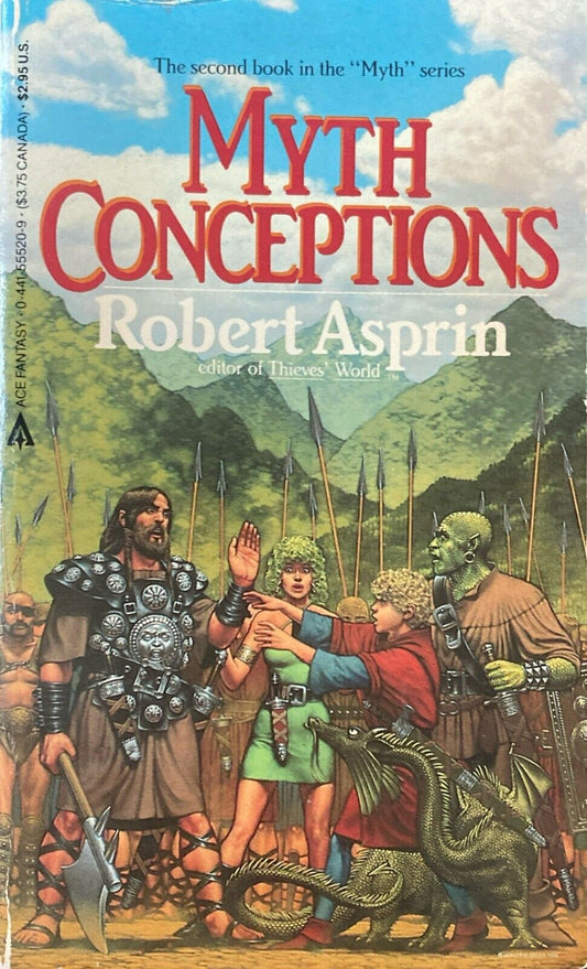 Myth Conceptions by Robert Asprin 1986 Ace Paperback Myth #2