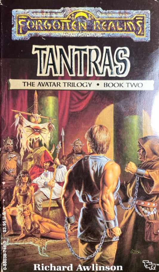 Tantras by Richard Awlinson 1989 TSR Paperback Forgotten Realms Avatar Trilogy