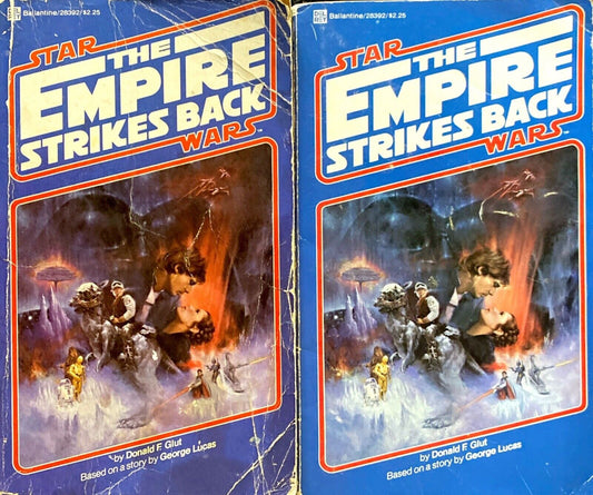 Star Wars The Empire Strikes Back by Donald Glut 1980 Del Rey 28392 Paperback