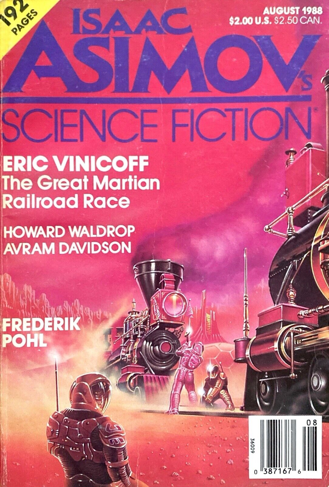 Isaac Asimov's Science Fiction Volume 12 No. 8 August 1988