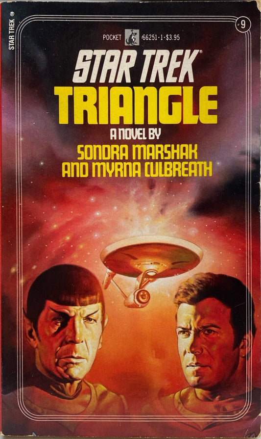 Star Trek: Triangle by S Marshak & M. Culbreath 1983 Pocket Paperback