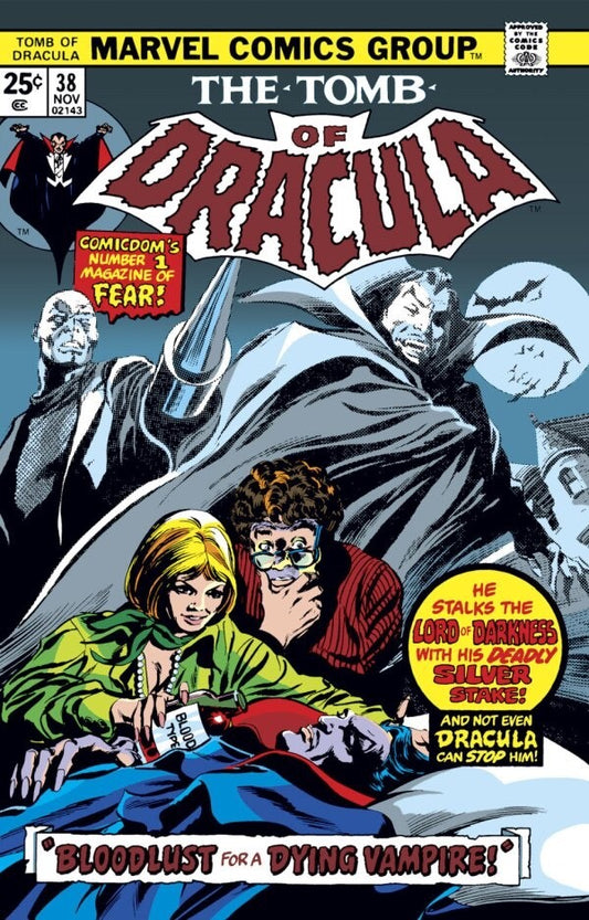Marvel Comics Tomb of Dracula #38 Bronze Age 1975
