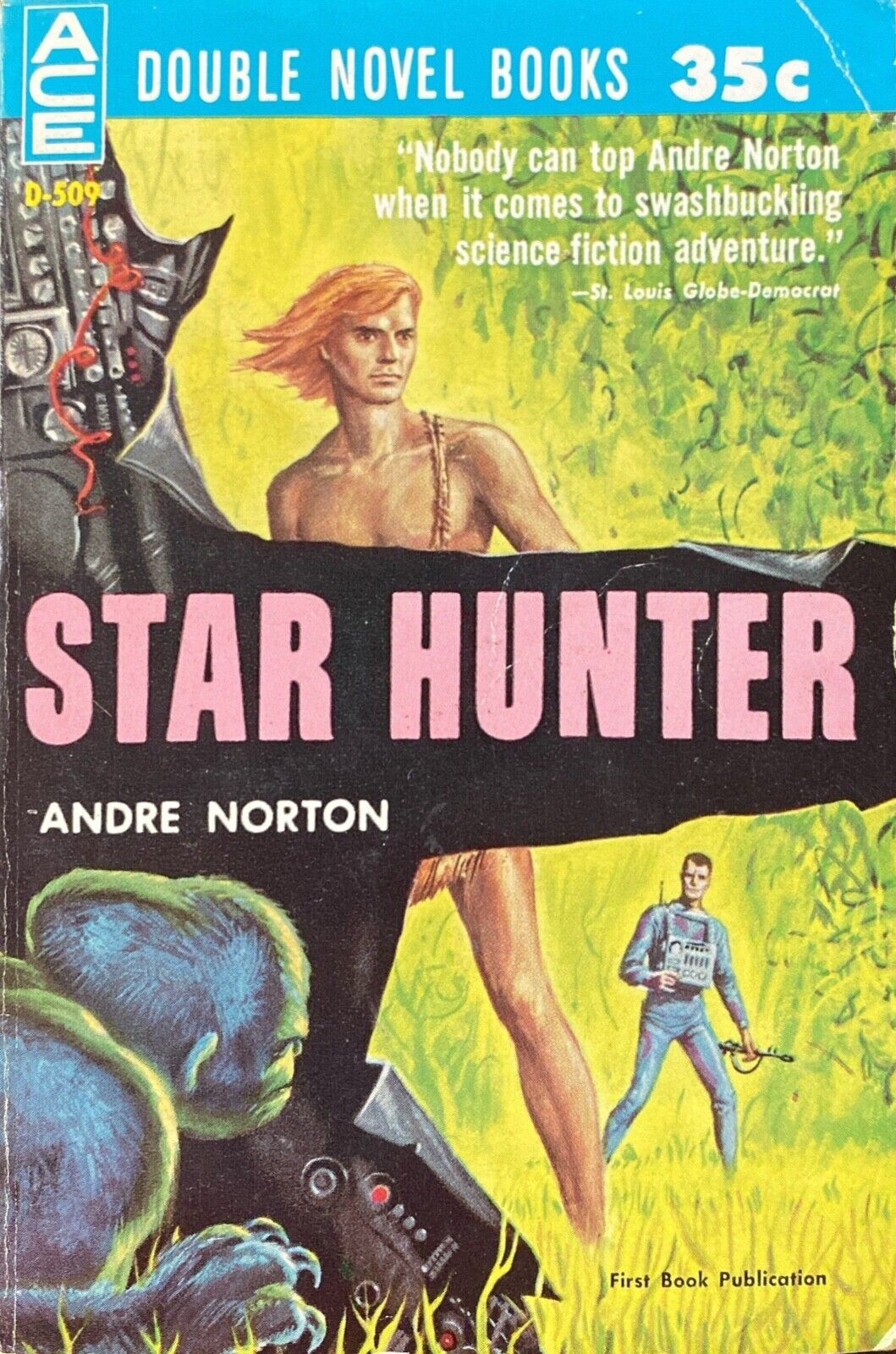 The Beast Master/Star Hunter by Andre Norton 1961 Ace Double D-509