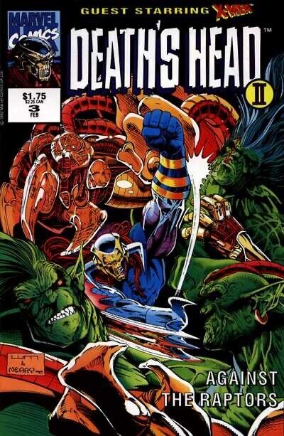 Marvel Comics UK Death's Head II #3 Modern Age 1993
