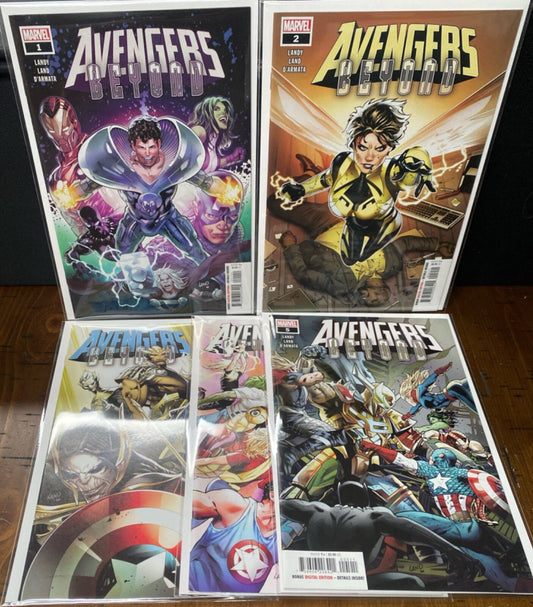 Marvel Comics Avengers: Beyond #1-5 Modern Age Complete