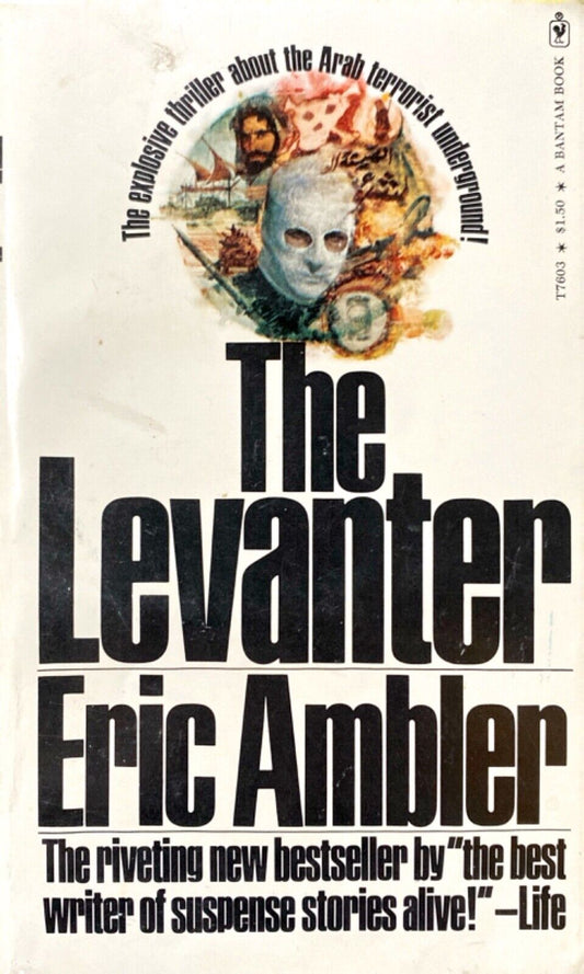 The Levanter by Eric Ambler 1973 Bantam T7603 Paperback