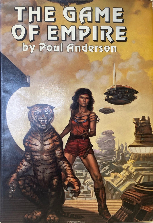 The Game of Empire by Poul Anderson 1985 Baen Hardcover BCE