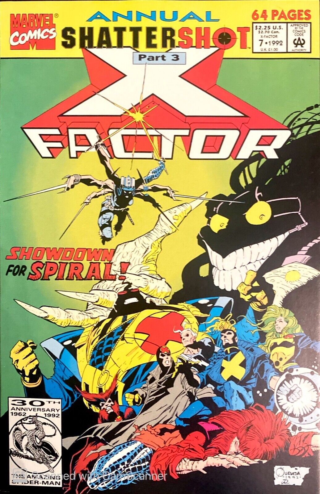 Marvel Comics X-Factor Annual #7 Modern Age 1992