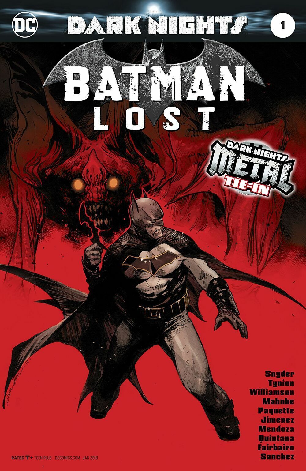DC Comics Dark Nights Batman Lost #1 Modern Age 2018
