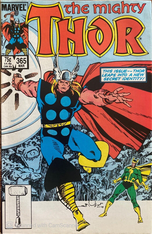 Marvel Comics Thor #265 Copper Age 1986 First Throgg (Thor Frog)