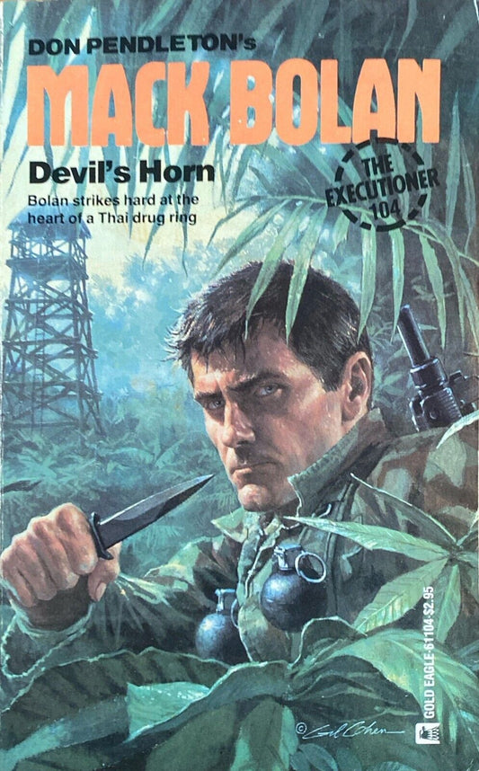 Don Pendleton's Mack Bolan: Devil's Horn Gold Eagle Paperback Executioner #104