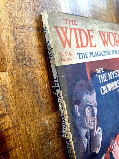 The Wide World Magazine No. 210 Vol. 35 October 1915 London Pulp