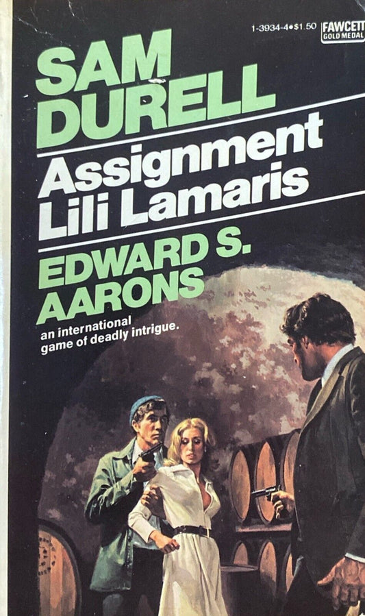 Assignment Lili Lamaris by Edward S. Aarons 1979 Fawcett Gold Medal Paperback