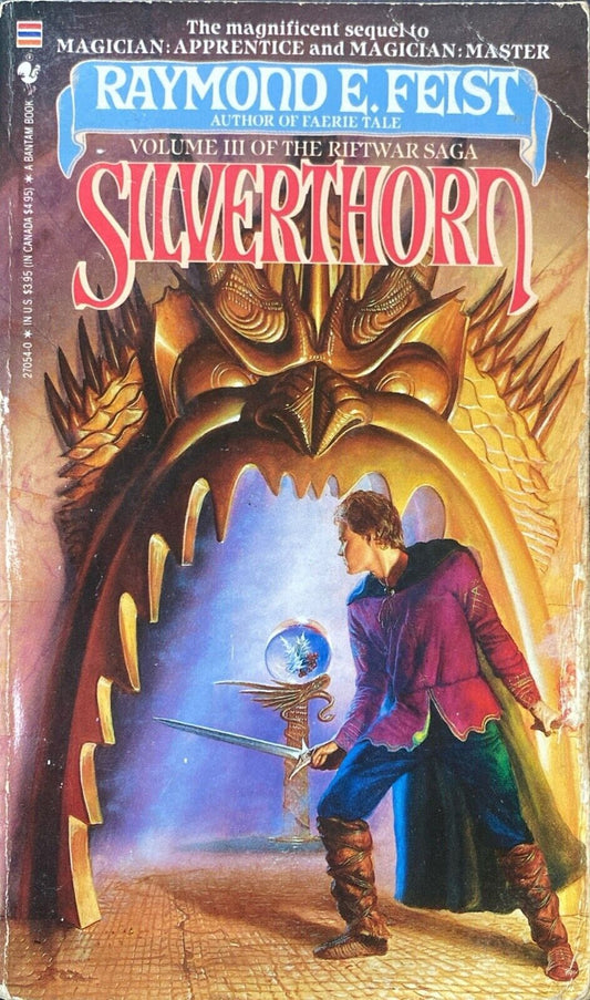 Silverthorn by Raymond E. Feist 1986 Bantam Spectra Paperback Riftwar