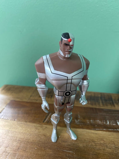 Mattel Justice League Unlimited Cyborg Action Figure 4.5" Loose 2009