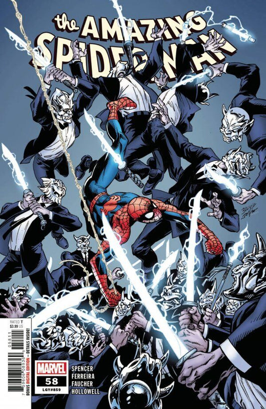 Marvel Comics Amazing Spider-man #58 Legacy #859 Modern Age 2021 Variant
