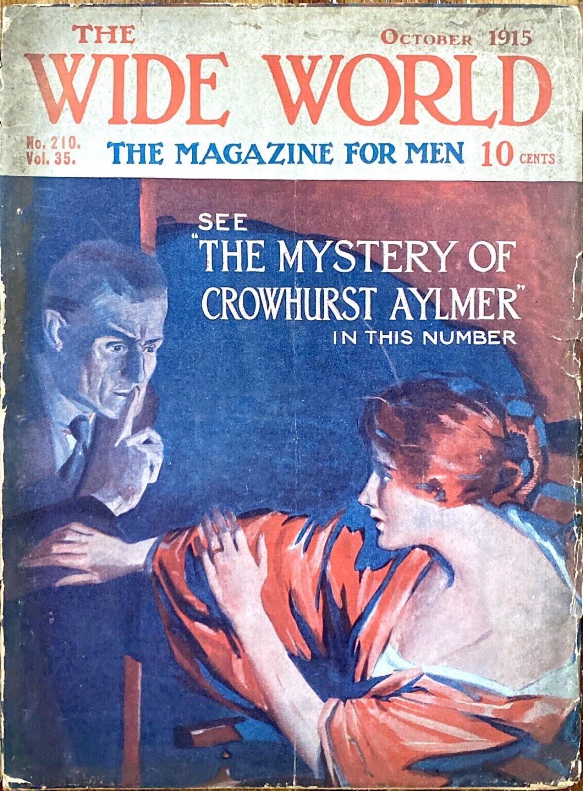 The Wide World Magazine No. 210 Vol. 35 October 1915 London Pulp