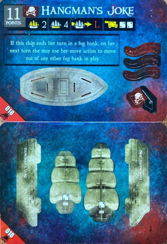 WizKids Pirates CSG of Davy Jones' Curse 018 Hangman's Joke Unpunched