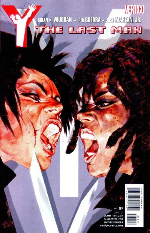 Vertigo Comics Y the Last Man #51 2007 Modern Age
