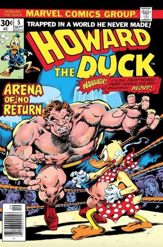 Marvel Comics Howard the Duck #5 Bronze Age 1976