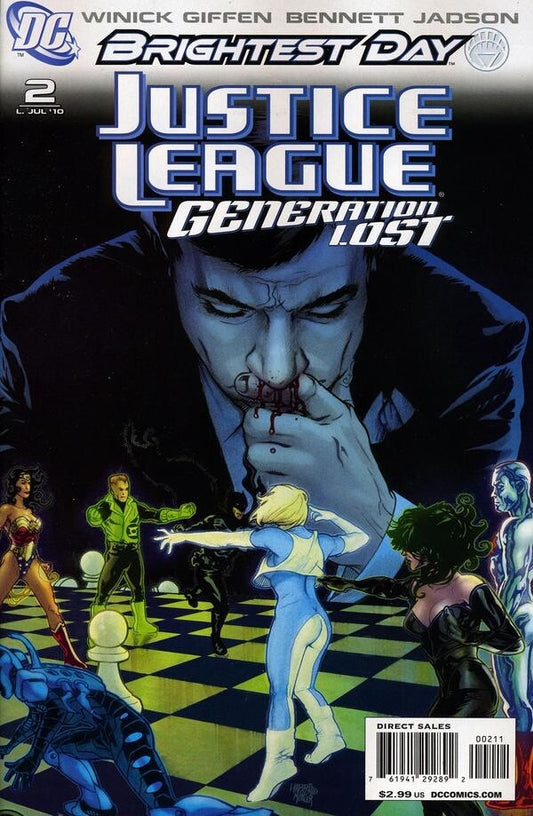 DC Comics Justice League: Generation Lost #2 Modern Age 2010 Variant