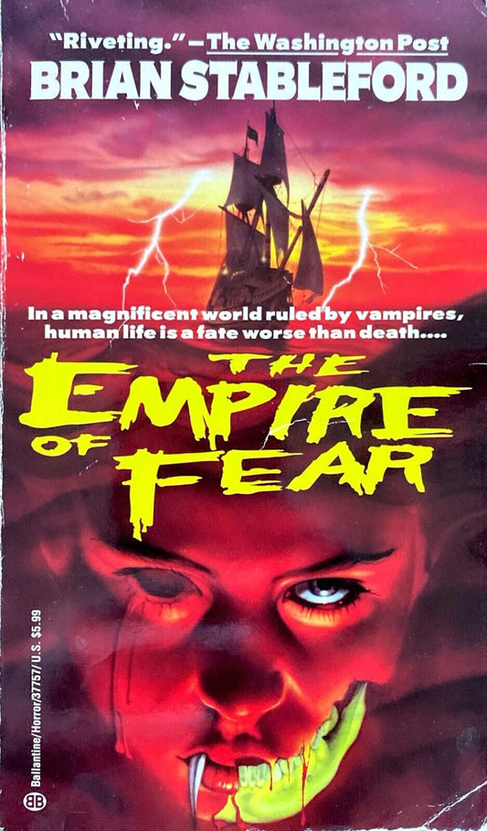 The Empire of Fear by Brian Stableford 1993 Ballantine Paperback