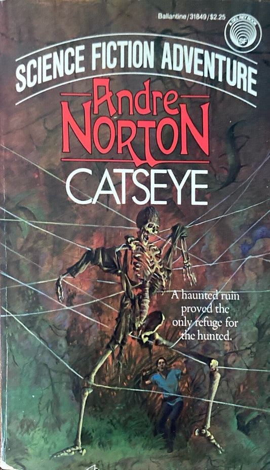 Catseye by Andre Norton 1984 Ballantine Del Rey Paperback