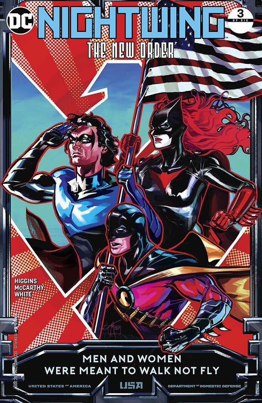 DC Comics Nightwing the New Order #3 Modern Age 2017