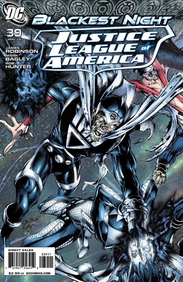 DC Comics Justice League of America #39 Modern Age 2010 Newsstand