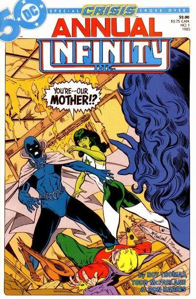 DC Comics Infinity Inc. Annual #1 Copper Age 1985 McFarlane
