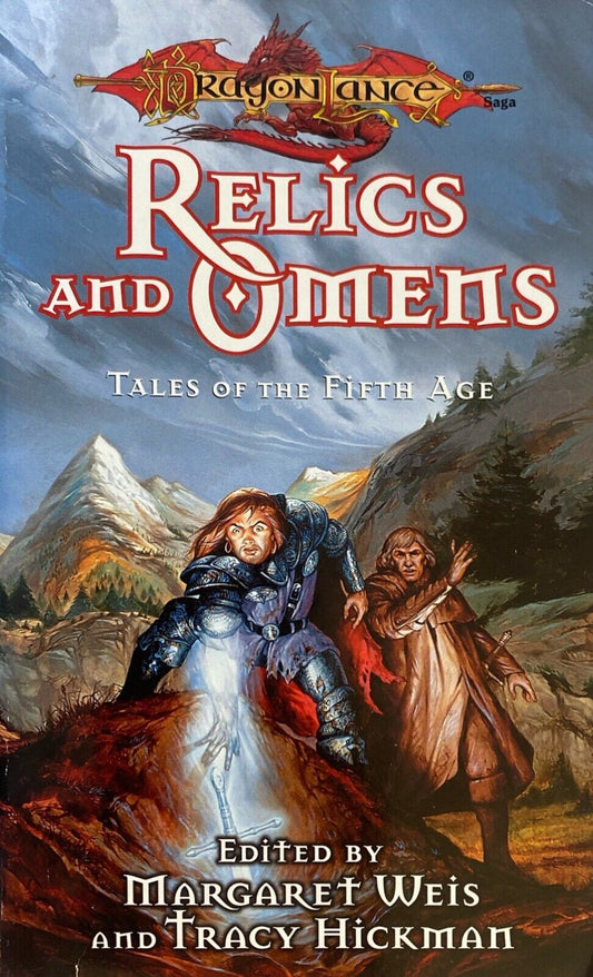 Relics and Omens edited by M. Weis & T. Hickman 1998 TSR Paperback Dragonlance