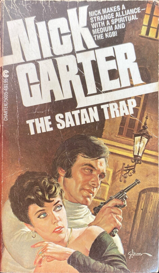 The Satan Trap by Nick Carter 1979 Charter Paperback Killmaster