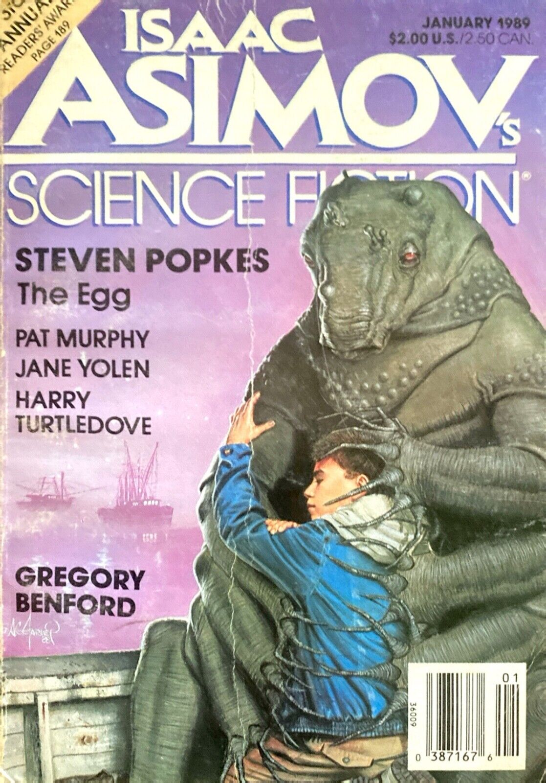Isaac Asimov's Science Fiction Volume 13 No. 1 January 1989