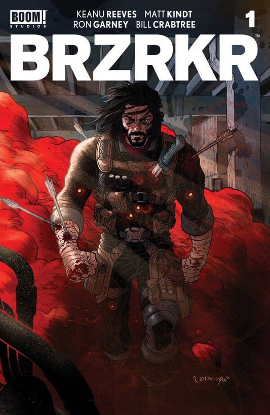 Boom! Comics BRZRKR #1 Modern Age 2021 Grampa Bermejo Brooks Variant
