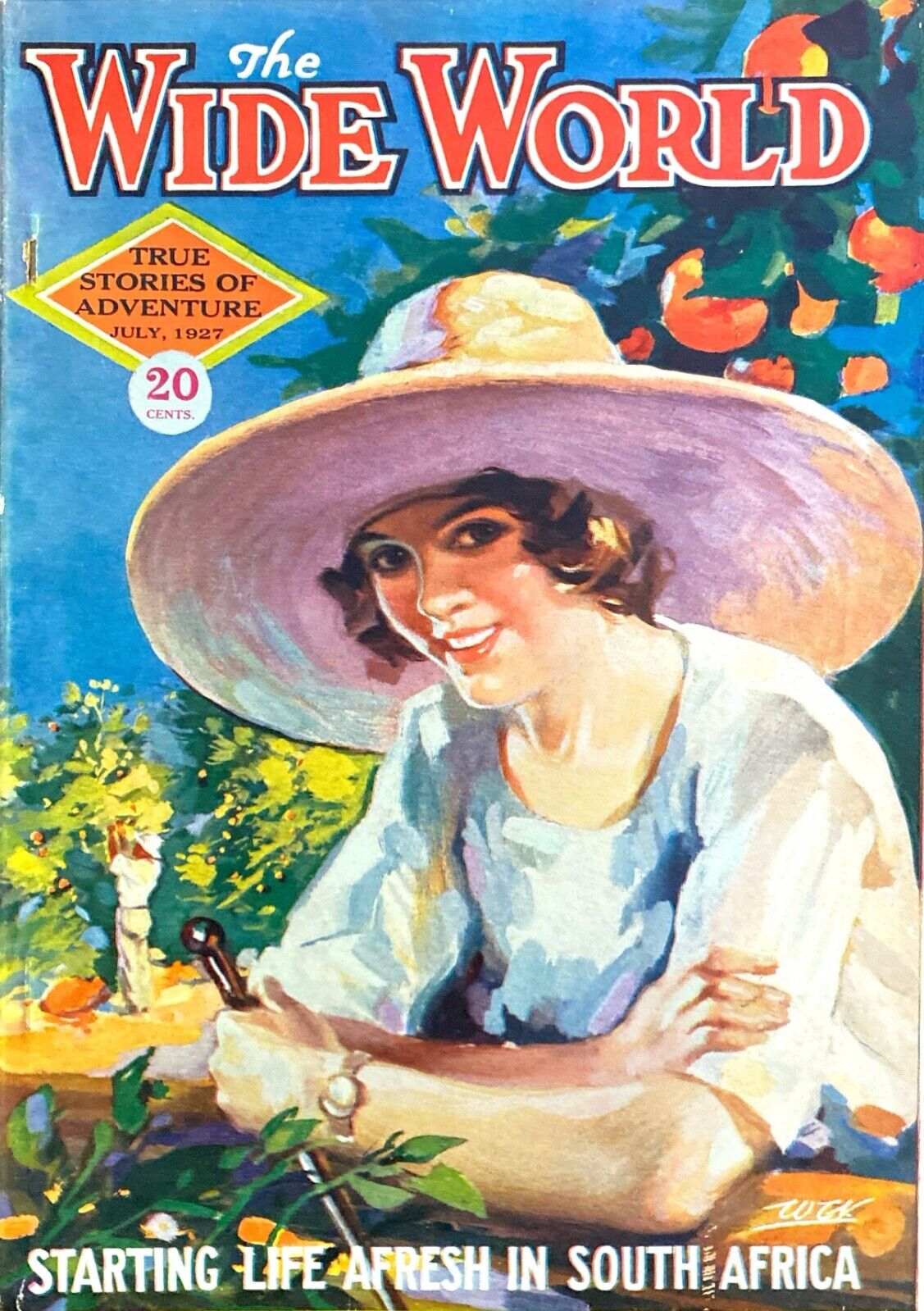 The Wide World Magazine No. 351 Vol. 59 July 1927 London Pulp