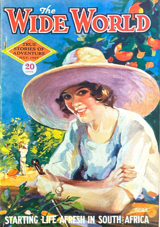 The Wide World Magazine No. 351 Vol. 59 July 1927 London Pulp