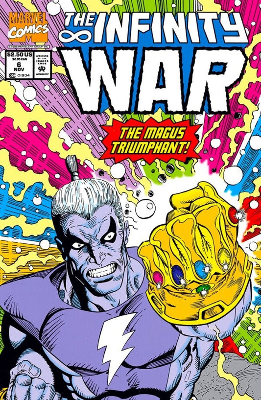 Marvel Comics Infinity War #6 Modern Age 1992